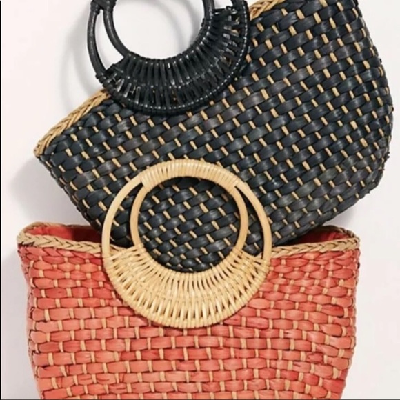 New Free People Sophia Tote Peach - Picture 3 of 10